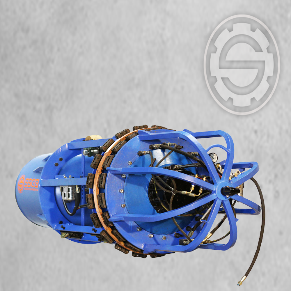 Pneumatic Internal Line Up clamp – Copper Backup