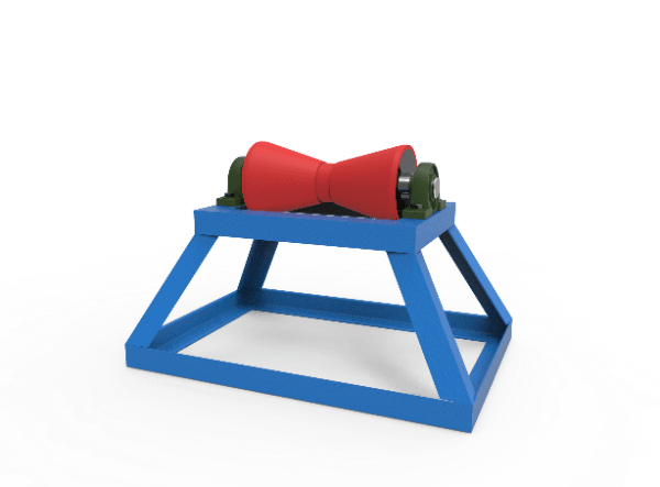 stand-mount-conical-pipe-roller