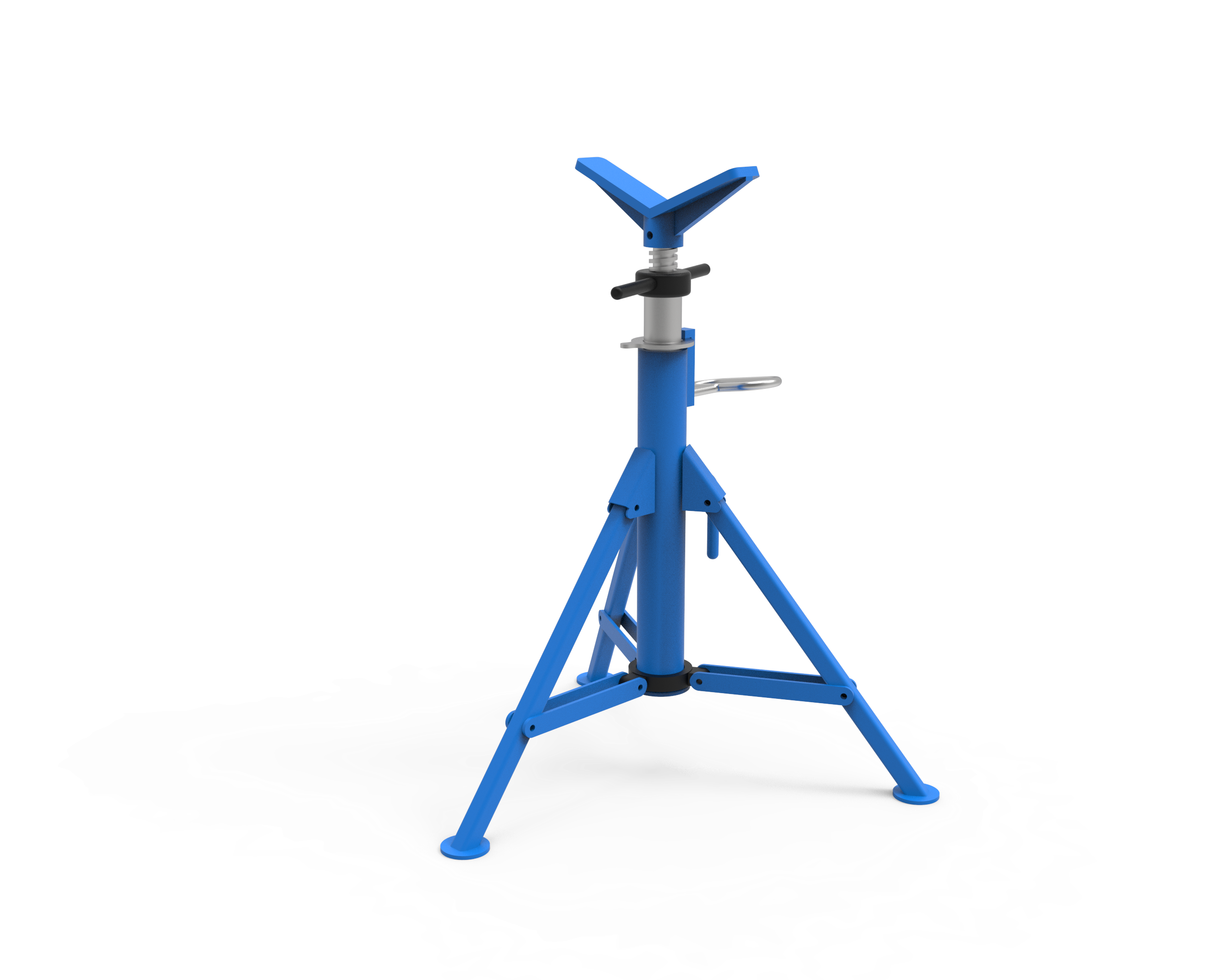Foldable leg Pipe stand