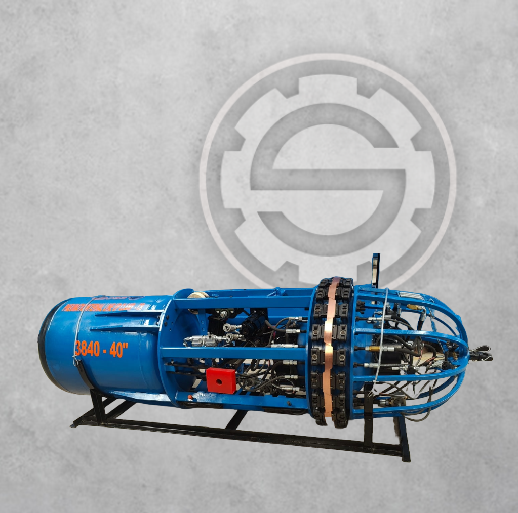 PNEUMATIC INTERNAL LINE UP CLAMP WITH COPPER BACKUP